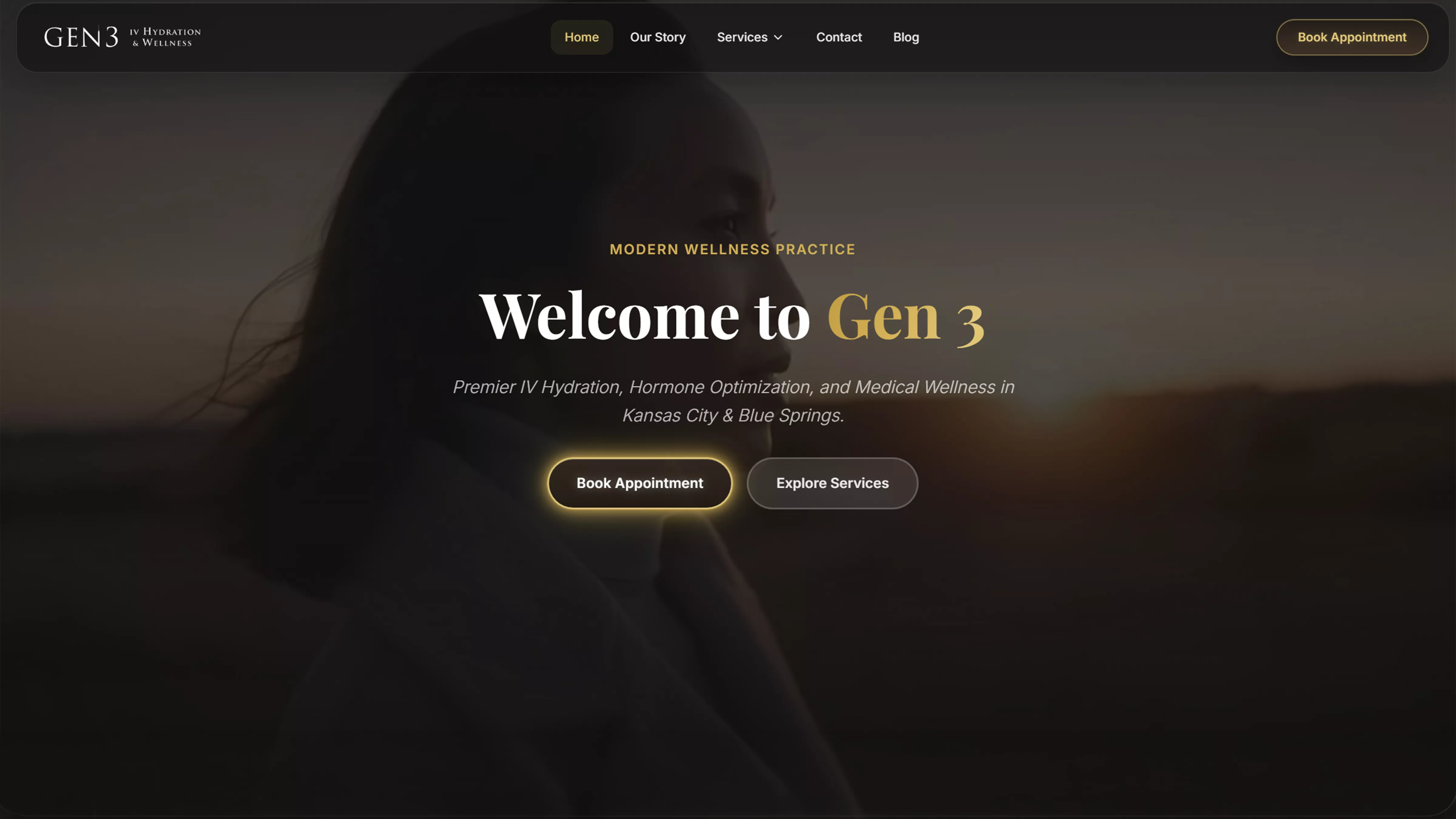 Custom web design showcase